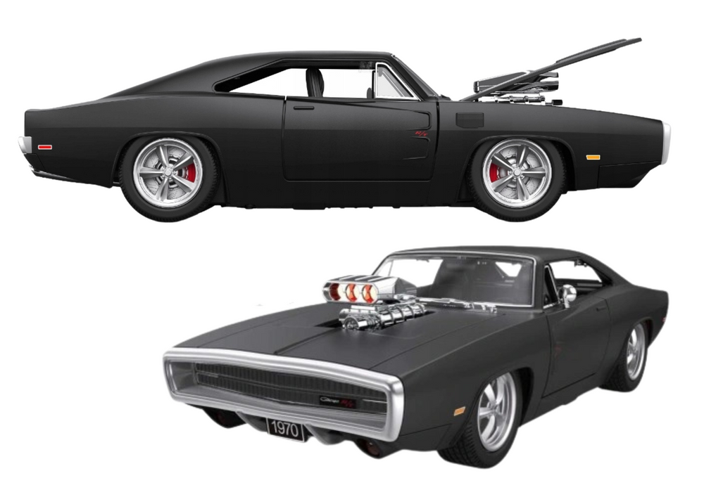 Licencirani auto na daljinsko upravljanje Dodge Charger R/T - crni