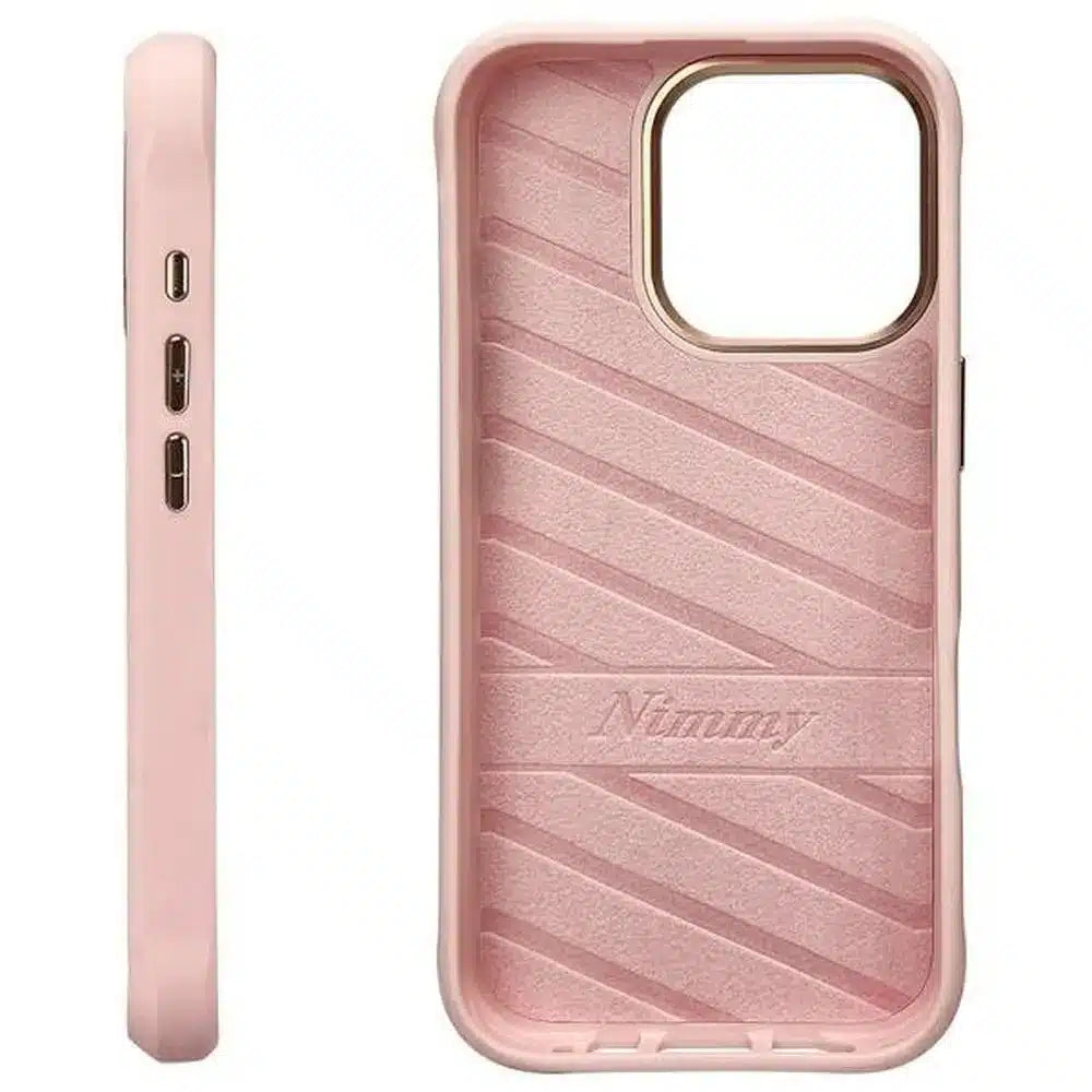 NIMMY COOL & CUTE 2.0 maskica s motivom mačke za iPhone 16 Pro Max, ružičasta