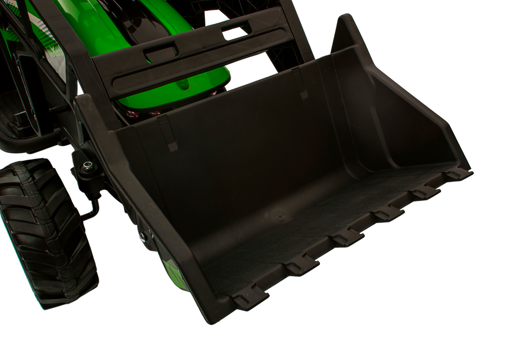 Traktor na akumulator s prikolicom SX2068 - zeleni