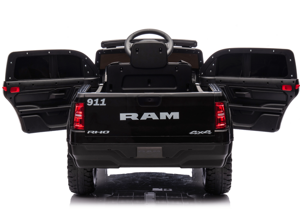 Licencirani policijski auto na akumulator ZB618P Dodge Ram – crni