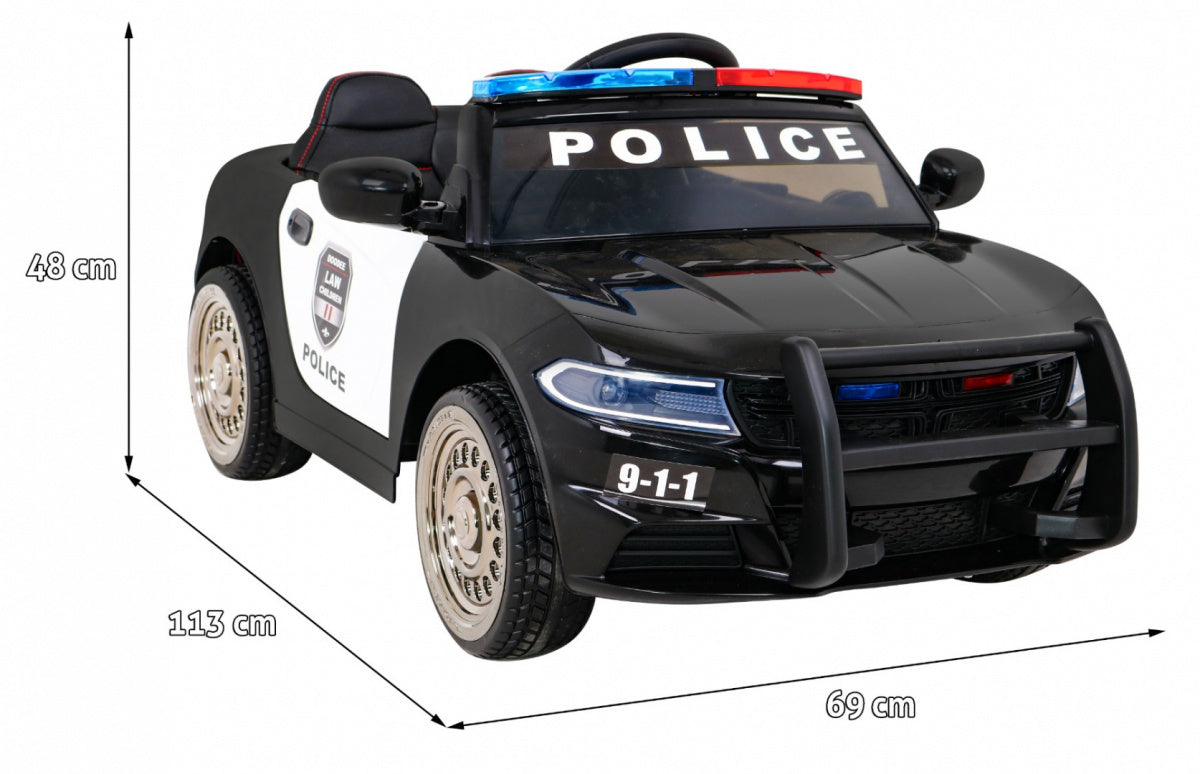 Auto na akumulator Super-Police -crni
