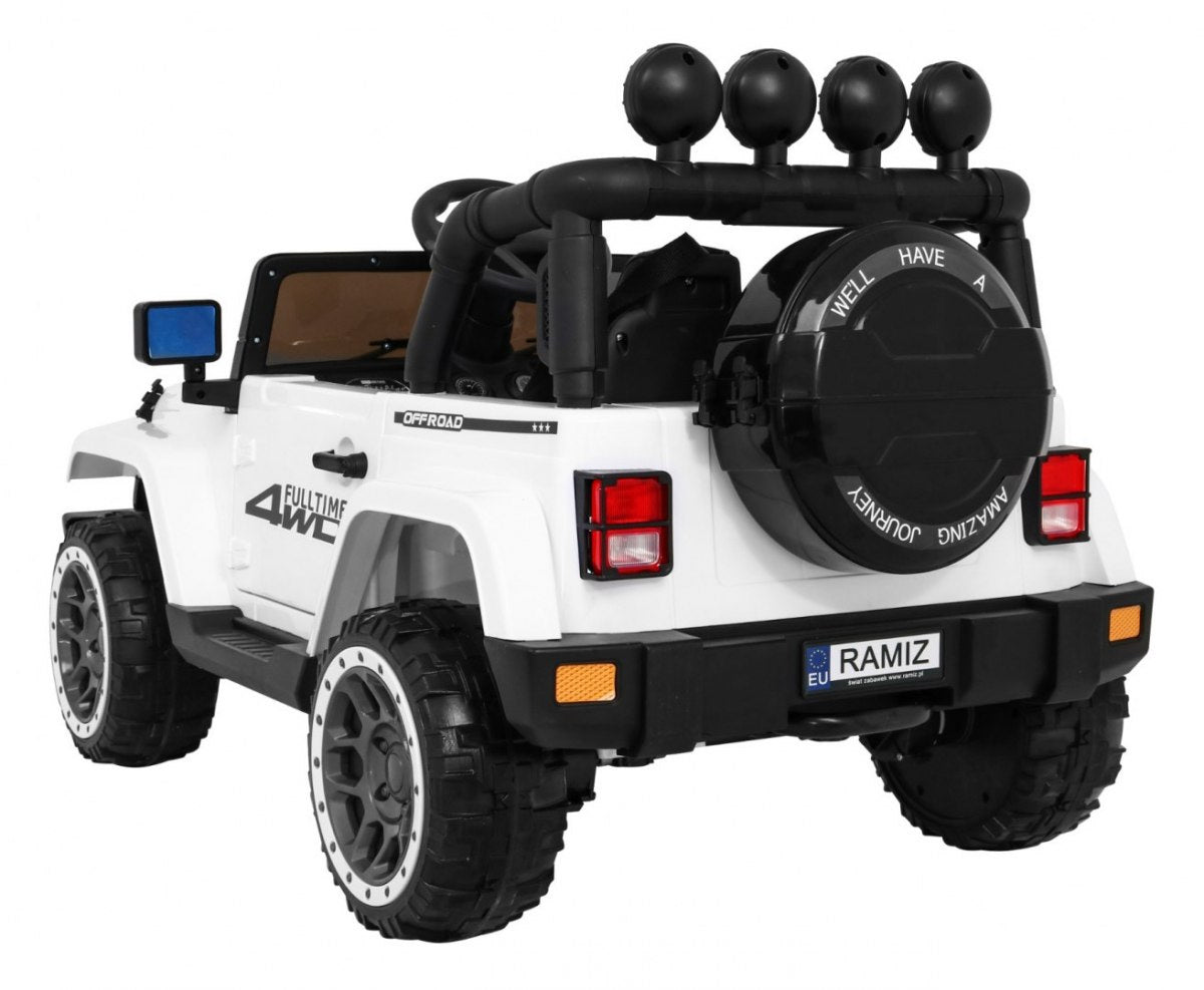 Auto na akumulator Full Time 4WD 4x4- bijeli