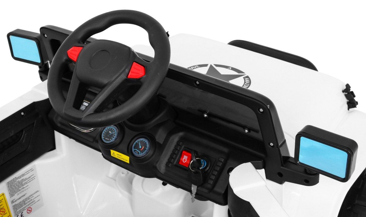 Auto na akumulator Full Time 4WD 4x4- bijeli