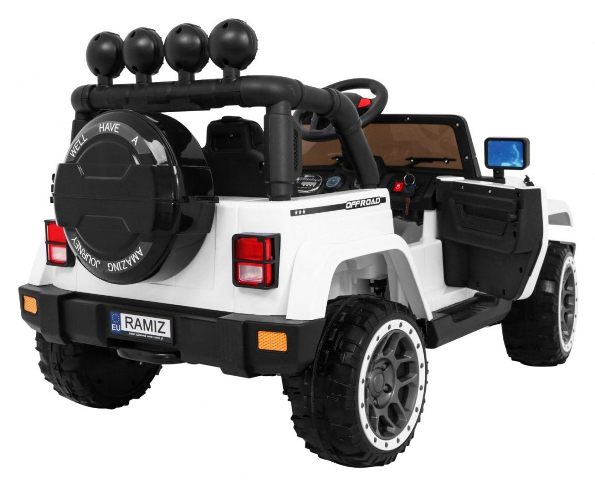 Auto na akumulator Full Time 4WD 4x4- bijeli
