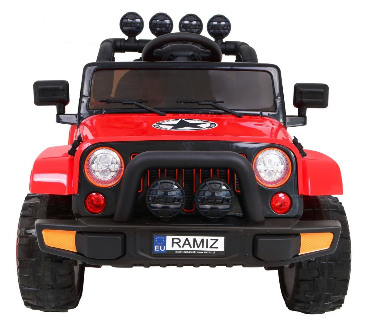 Auto na akumulator Full Time 4WD 4x4 - crveni