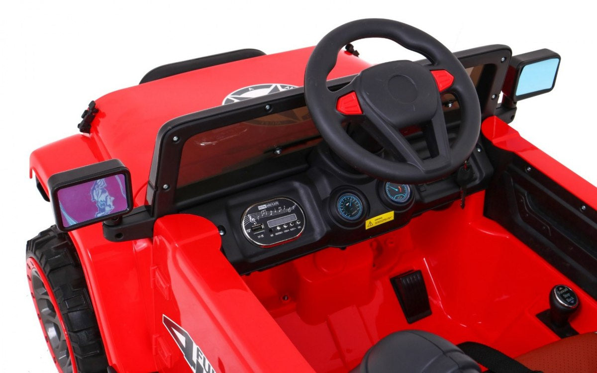 Auto na akumulator Full Time 4WD 4x4 - crveni