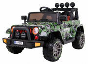 Auto na akumulator Full Time 4WD 4x4 - army
