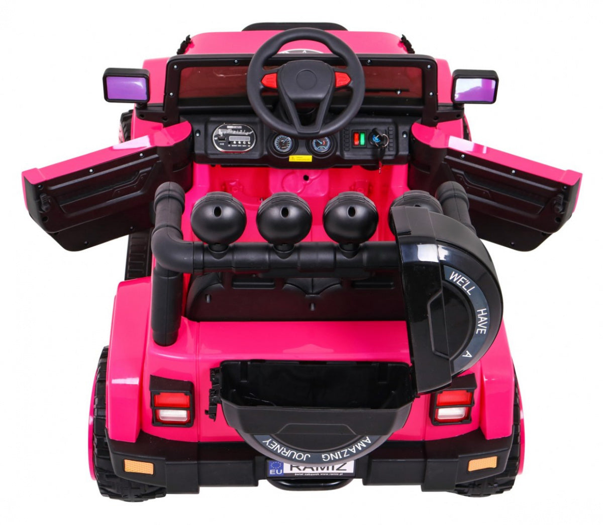 Auto na akumulator Full Time 4WD 4x4 - rozi