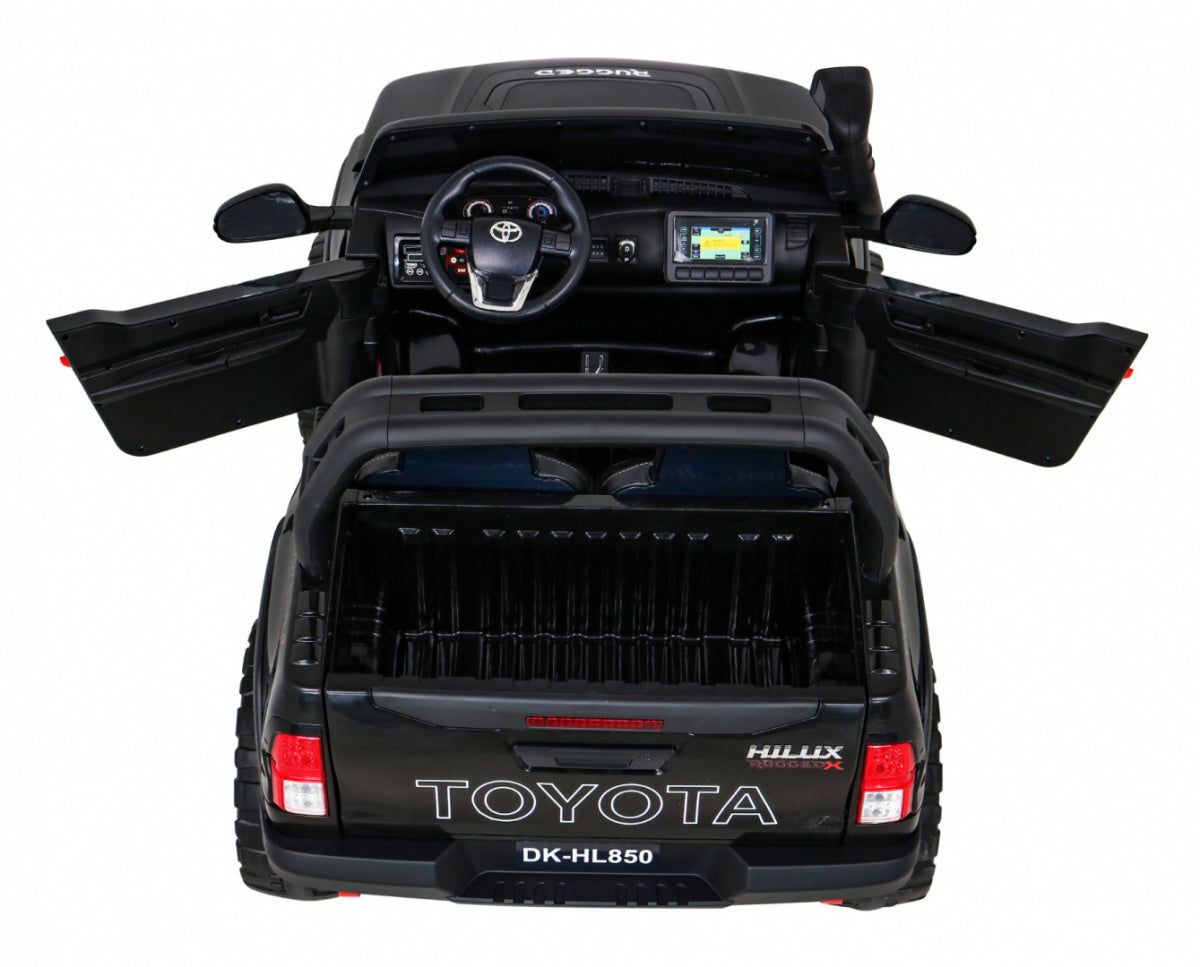 Licencirani auto na akumulator Toyota Hilux - Crna