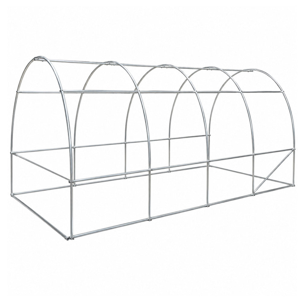 Vrtni staklenik – tunel od folije 4x2.5x2m 10m² UV-4 Premium - zeleni