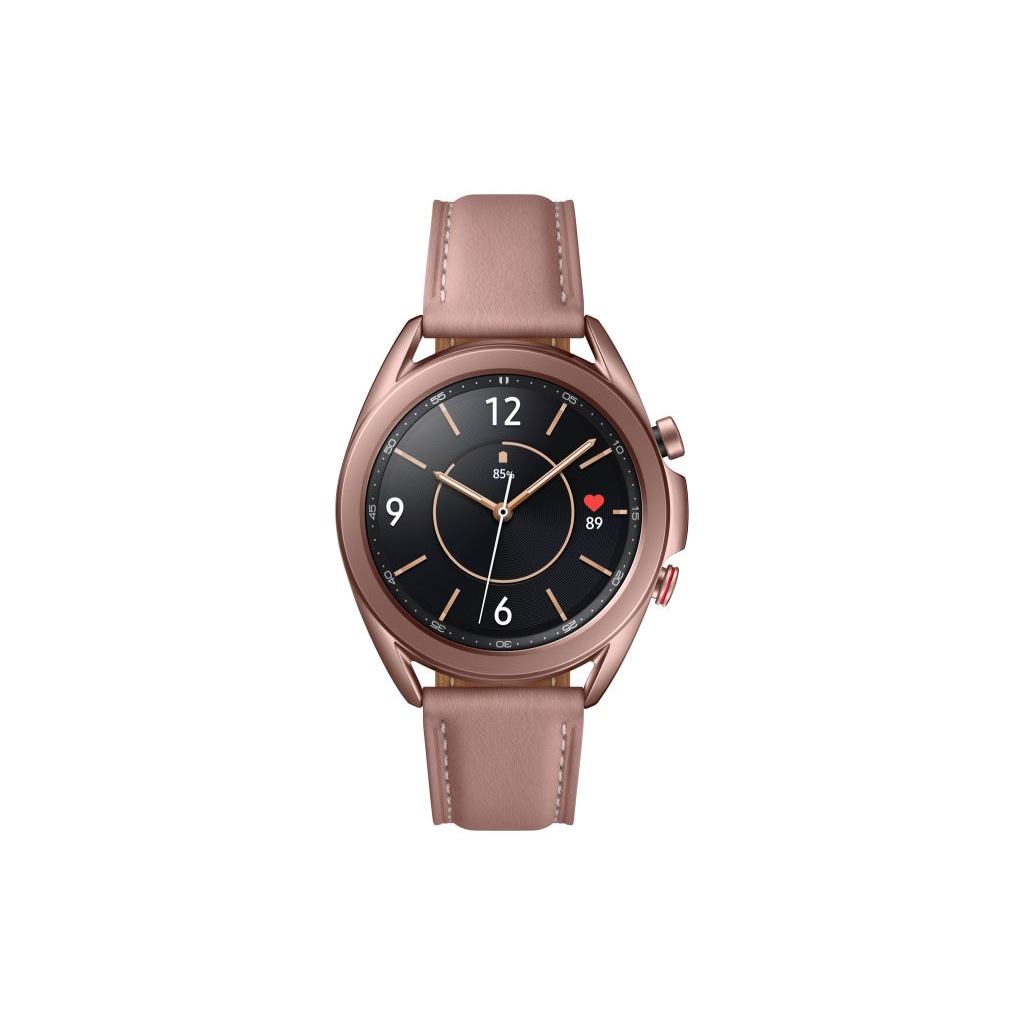 Samsung Galaxy Watch3 SM-R855F 3,05 cm (1.2") OLED 41 mm Digitalno 360 x 360 pikseli Ekran osjetljiv na dodir Brončano Wi-Fi GPS