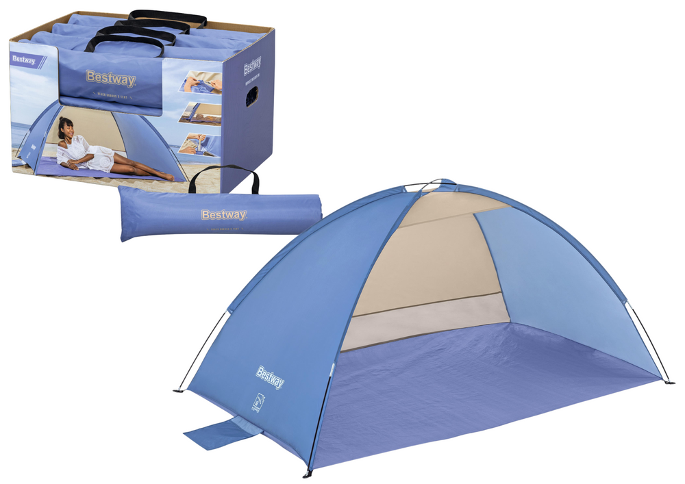 Turistički šator za plažu 200 x 120 x 95 cm Bestway 68105 - plavi