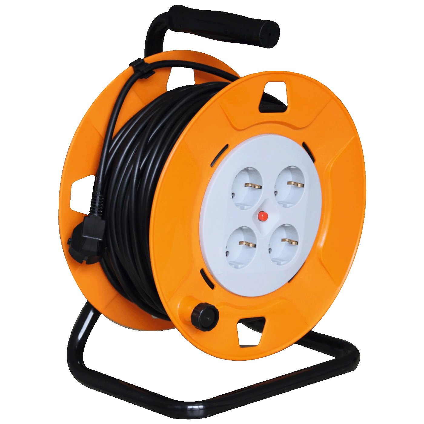 home Motalica za kabl, 25 met., H05VV-F, 3G1.5 mm², IP20 - HJR 4-25/1,5