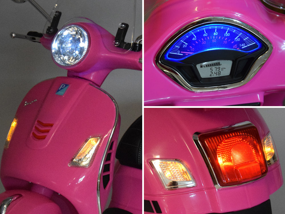 VESPA GTS Super AKU roza