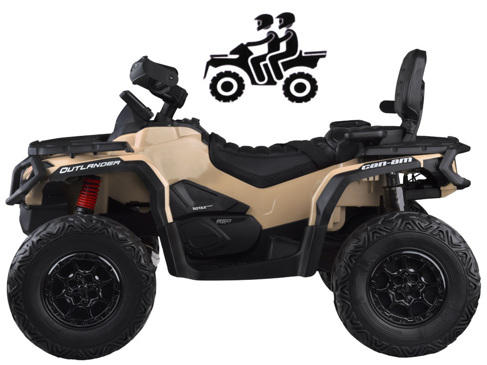 Quad Can-am Outlander 4×4 dvosjed beige