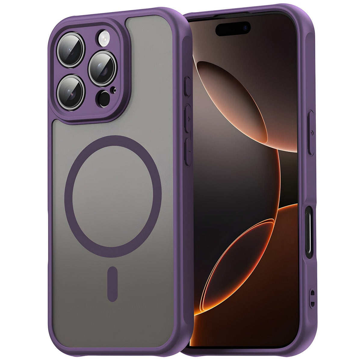 Maska Techsuit HaloFrost II MagSafe za Apple iPhone 11 - Ljubičasta