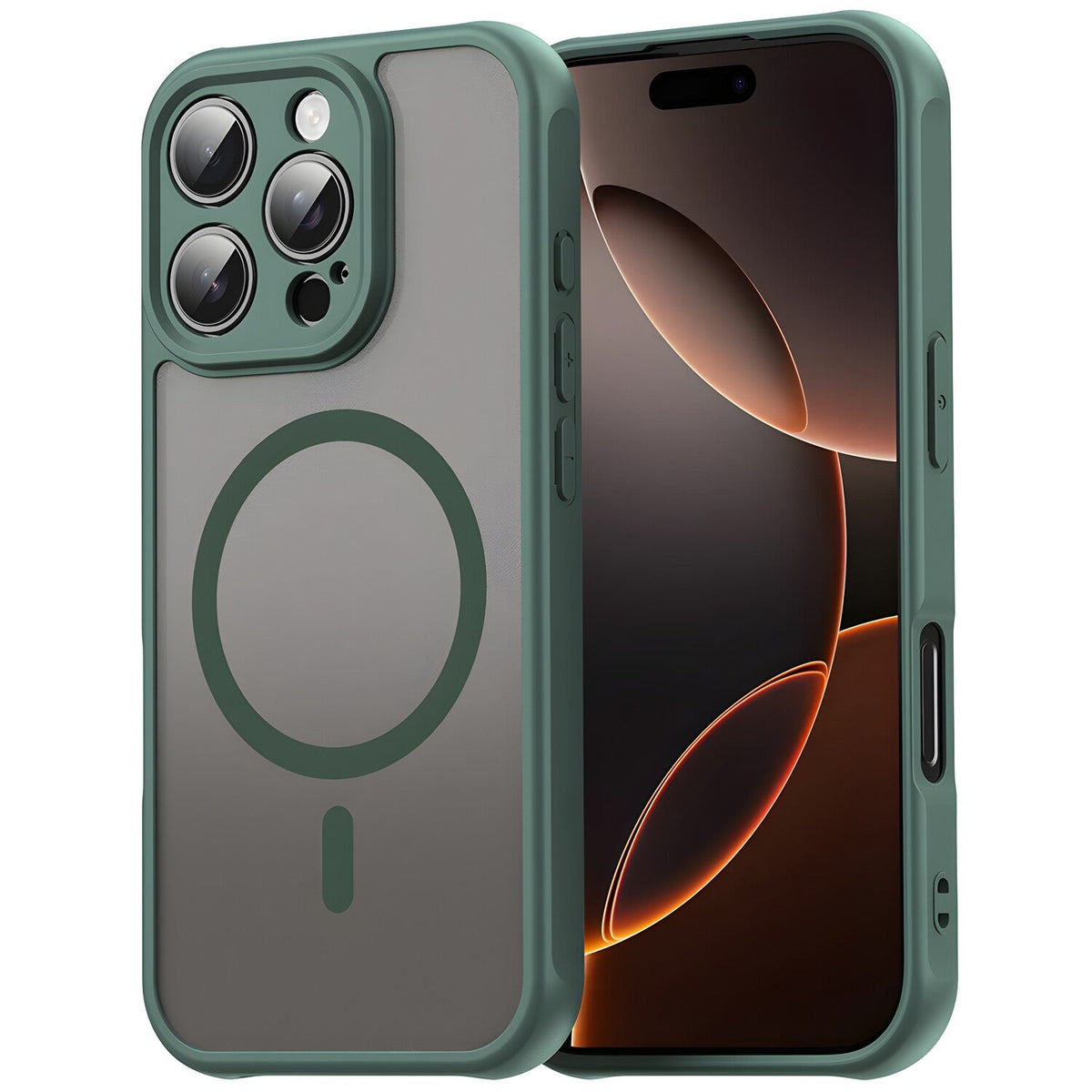Maska Techsuit HaloFrost II MagSafe za Apple iPhone 11 - Zelena