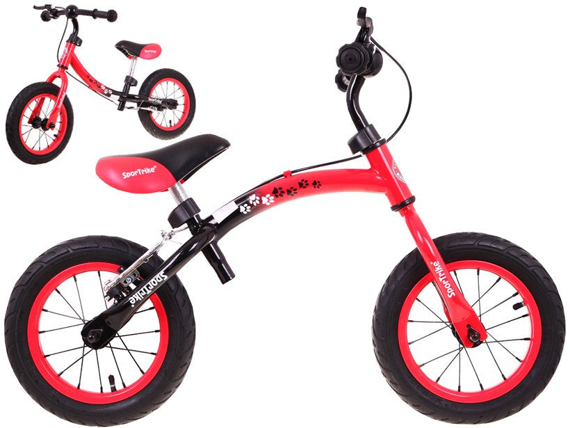 Bicikl bez pedala Boomerang - crveni