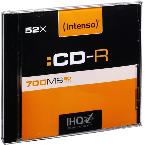 (Intenso) CD-R 700MB (80 min.) pak. 10 komada Slim Case - CD-R700MB/10Slim
