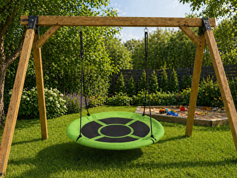 Gnijezdo ljuljačka (100cm – do 250kg) zelena