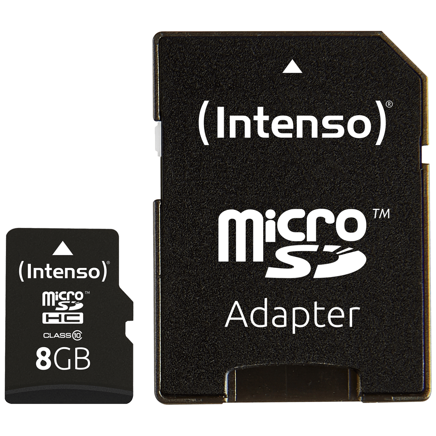 (Intenso) Micro SD Kartica 8GB Class 10 (SDHC & SDXC) sa adapterom - SDHCmicro+ad-8GB/Class10