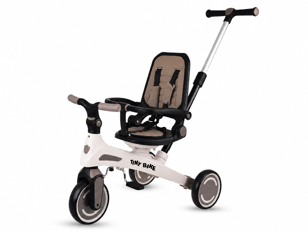 Tricikl Tiny Bike GrowUp 5u1 brown