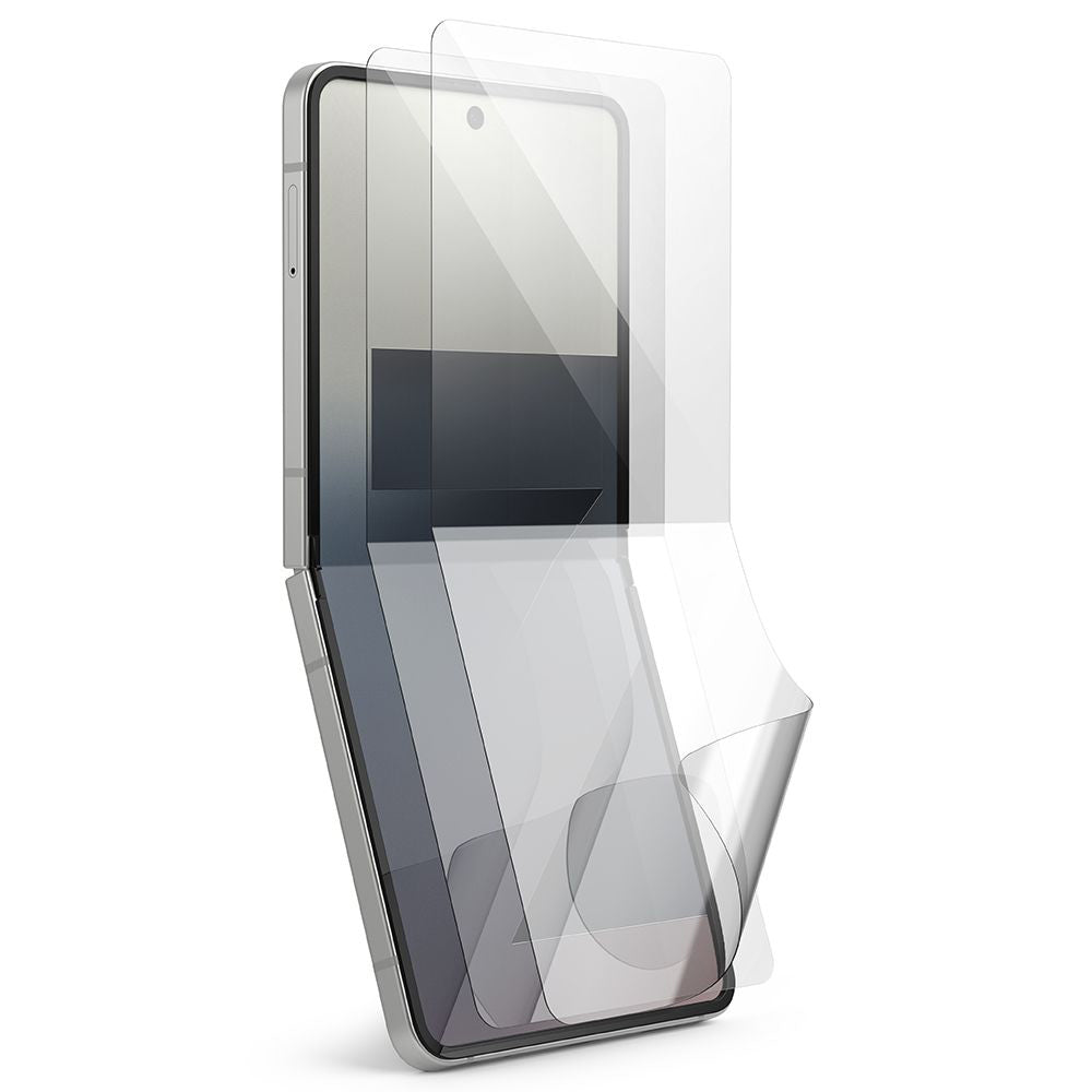 Ringke - Dual Easy Pro folija (2 kom.) za Samsung Galaxy Z Flip7 - prozirna