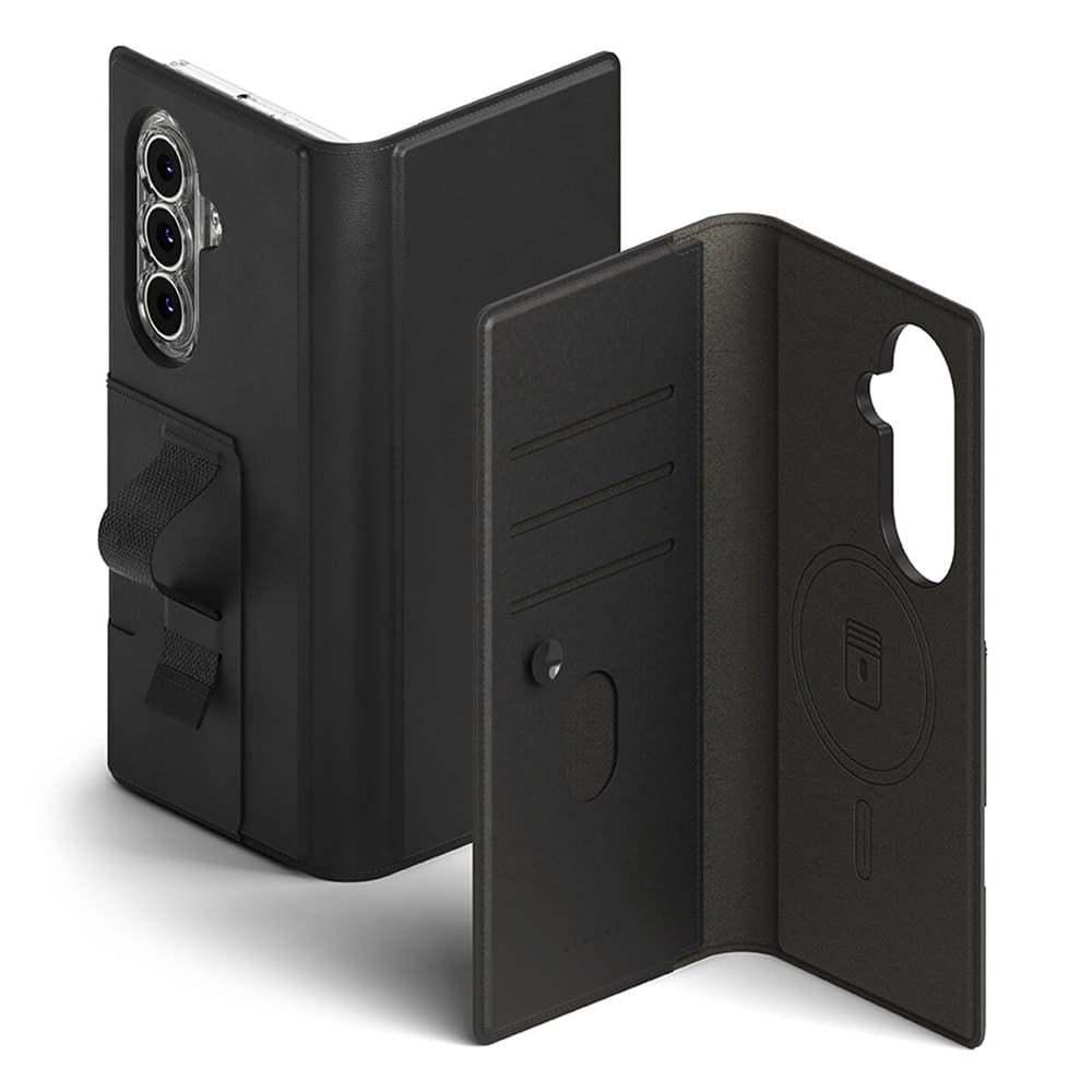Ringke – Magnetni novčanik Folio Grip za Samsung Galaxy Z Fold 7 – crni