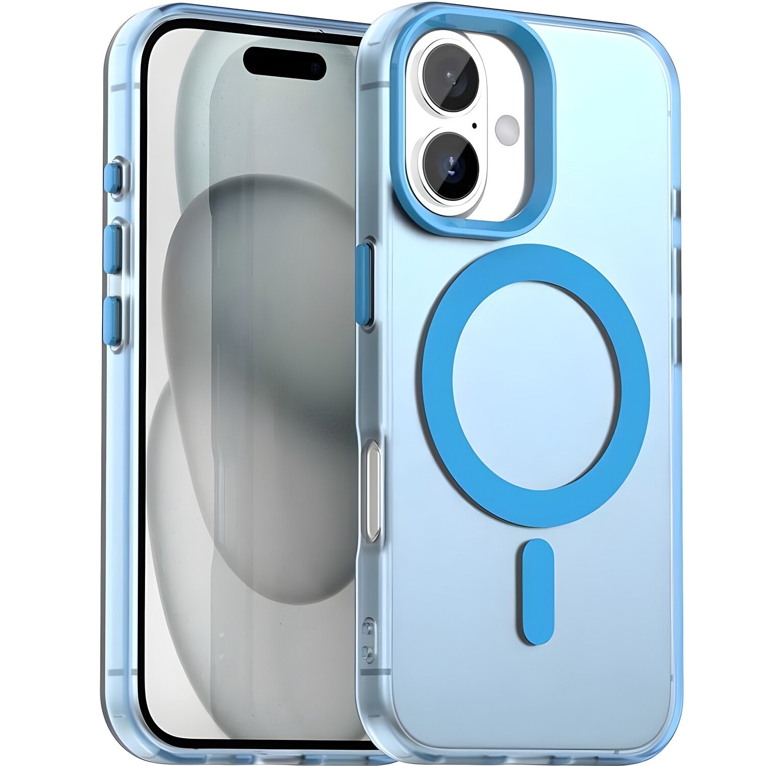 Techsuit - CandyCase MagSafe maska za Apple iPhone 17 - Plava KP38511