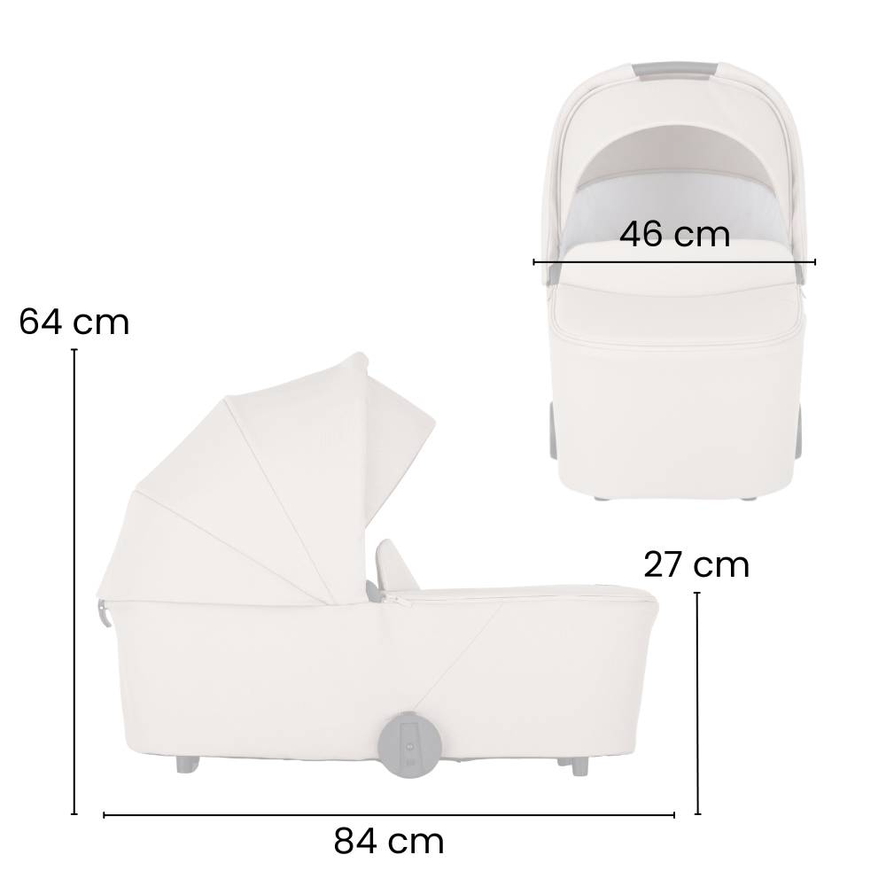 PETITE&amp;MARS Scout kolica 2u1, Cappuccino/Cream