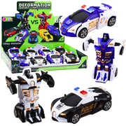 Auto za igru 2u1 Auto-Robot Police - boju biramo nasumično