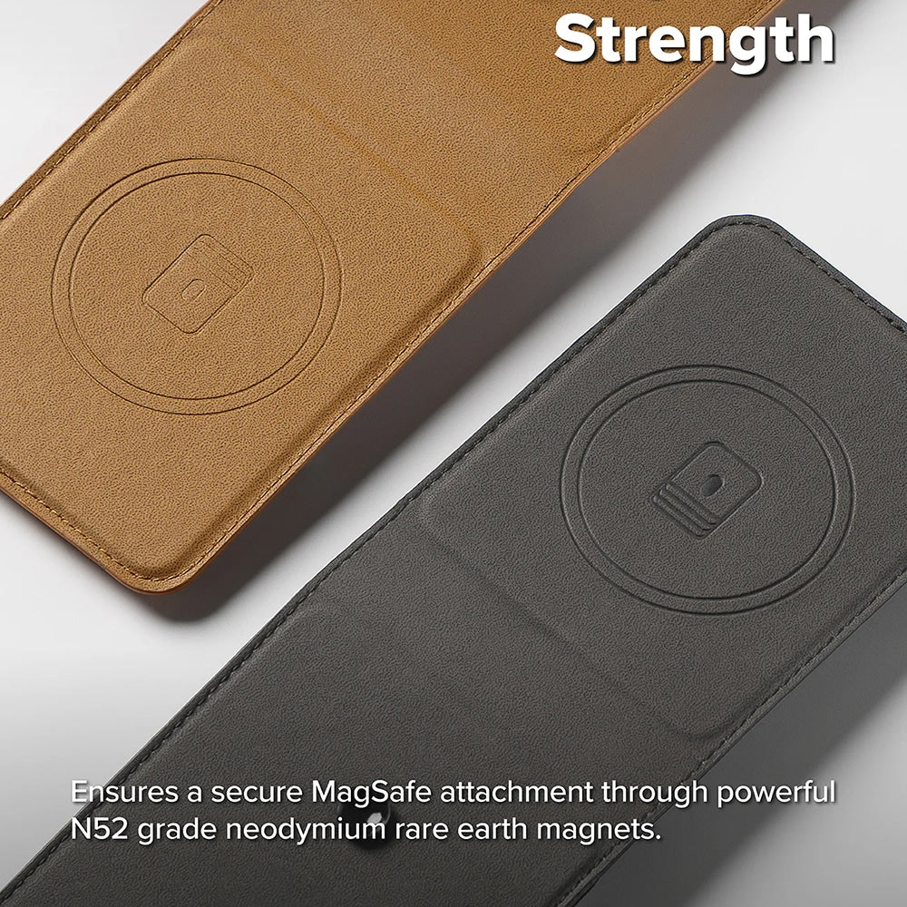 Ringke – Magnetni novčanik Folio Grip za Samsung Galaxy Z Flip7 – smeđi