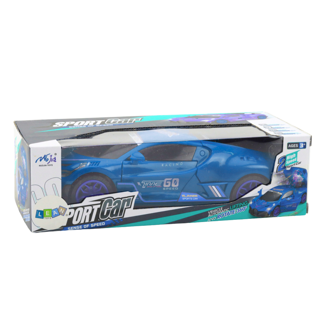 Sportski auto za igru s senzornom preprekom - plavi