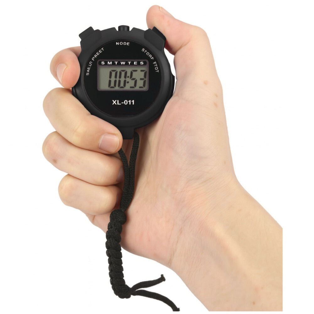 Digitalna LCD sportska štoperica XL-011 - crna