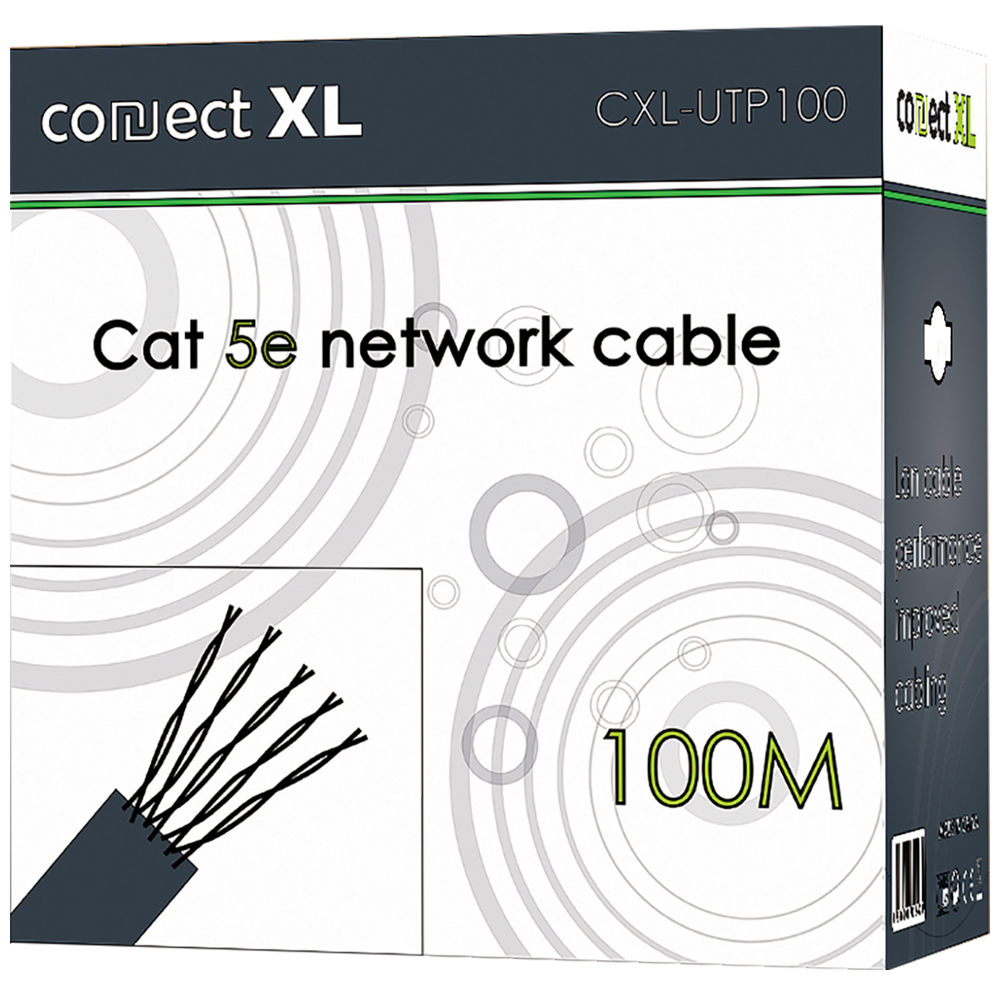 Connect XL Mrežni UTP CAT5E kabel na pak 100 met - CXL-UTP100