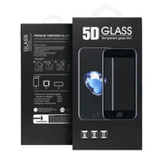 5D Full Glue kaljeno staklo za Motorola E14 / G04 / G04s / G24 / G24 Power sa crnim okvirom