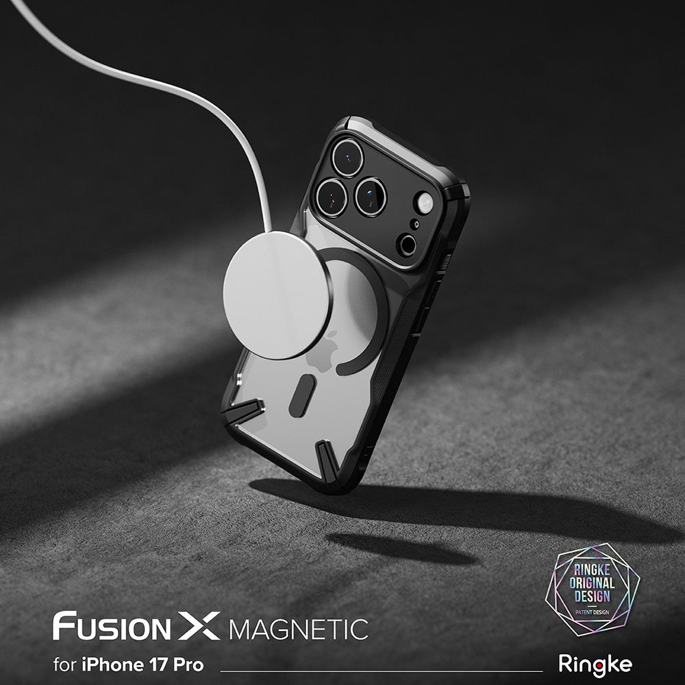 Ringke - Fusion X MagSafe maska za iPhone 17 Pro Max - crna