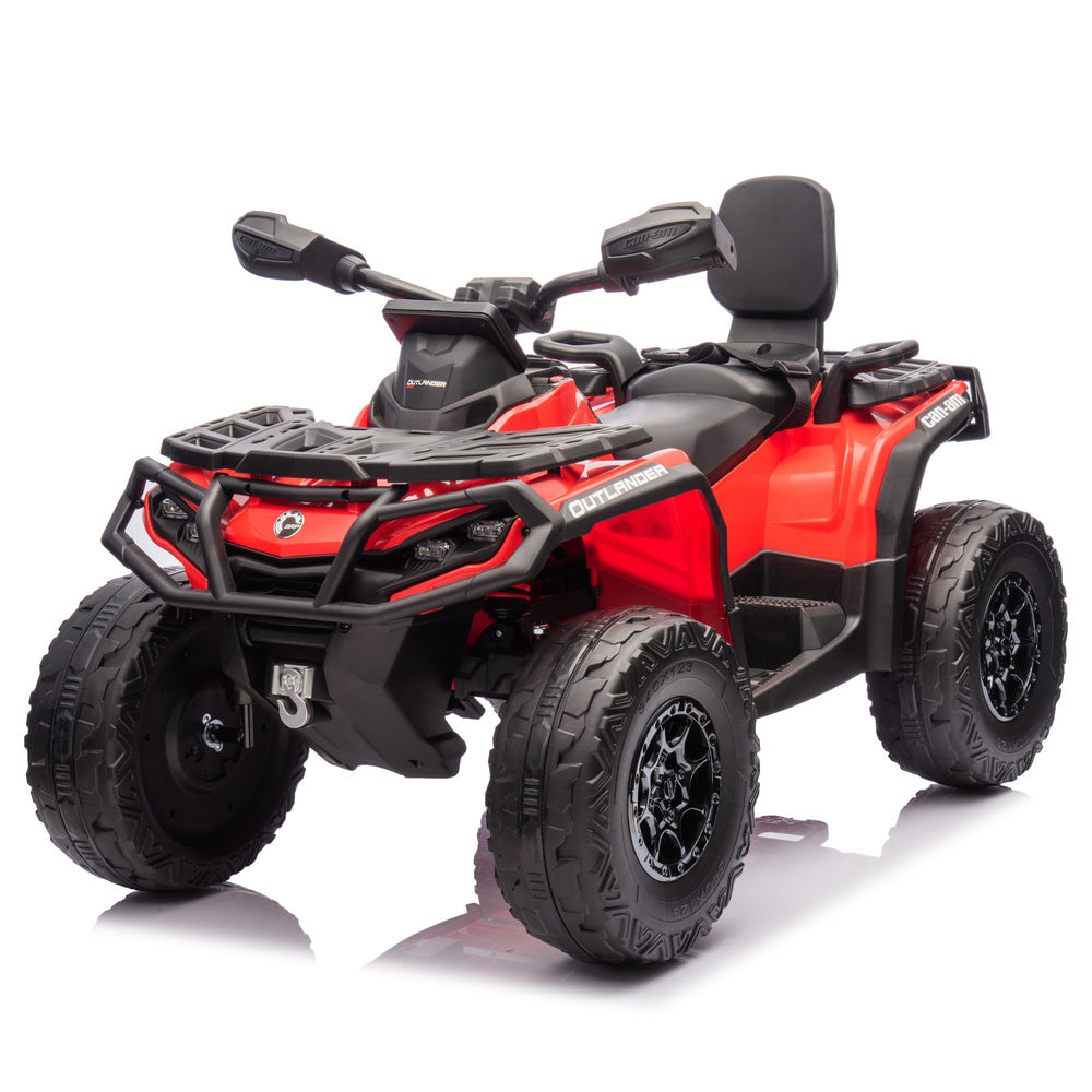 Quad na akumulator Can Am Outlander 4x4 DK-CA005 - dvosjed - crveni