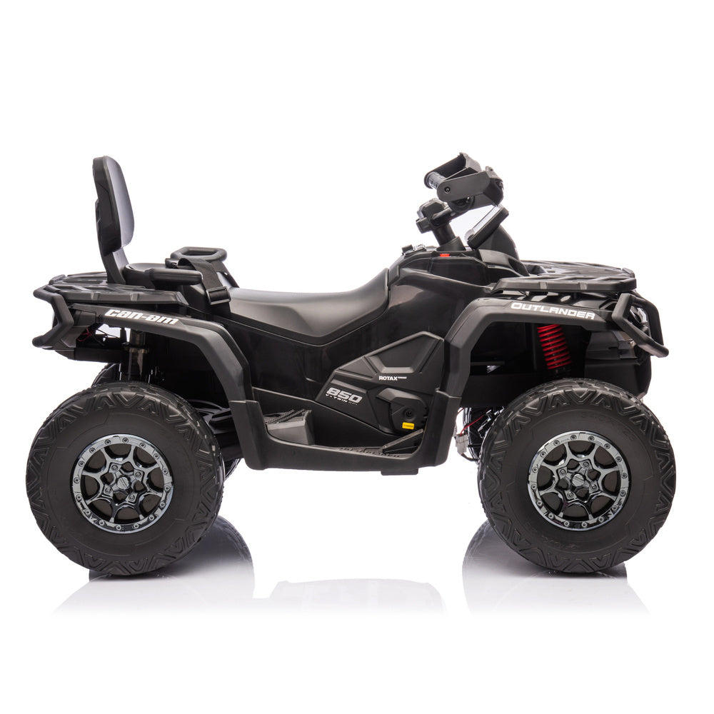 Quad na akumulator Can Am Outlander 4x4 DK-CA005 - dvosjed - crni