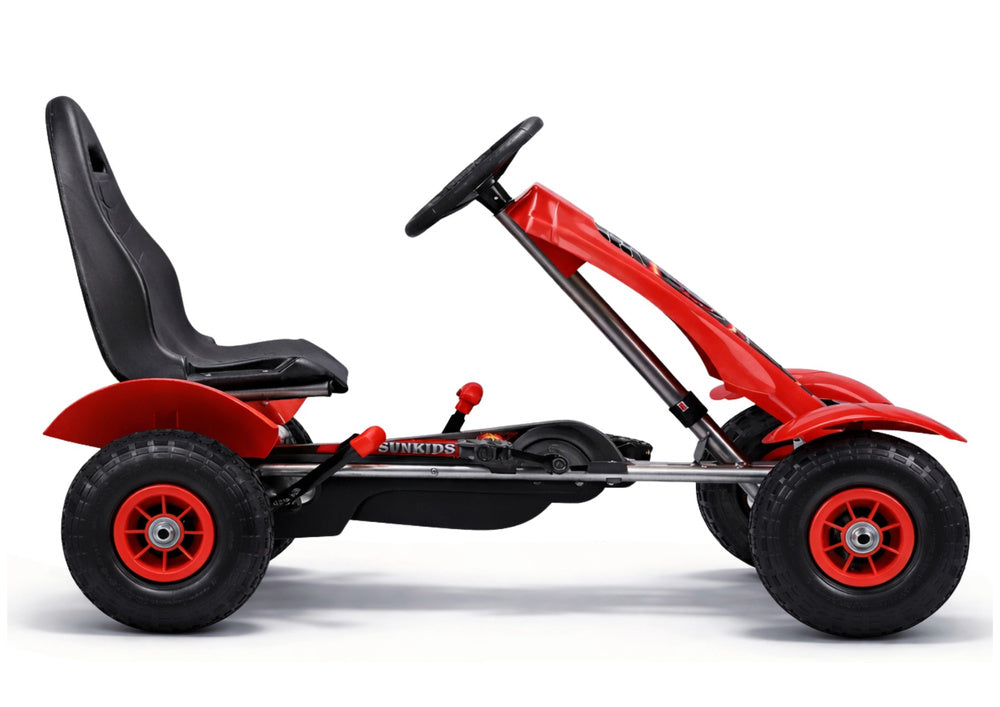Gokart na pedale F618 - Crveni