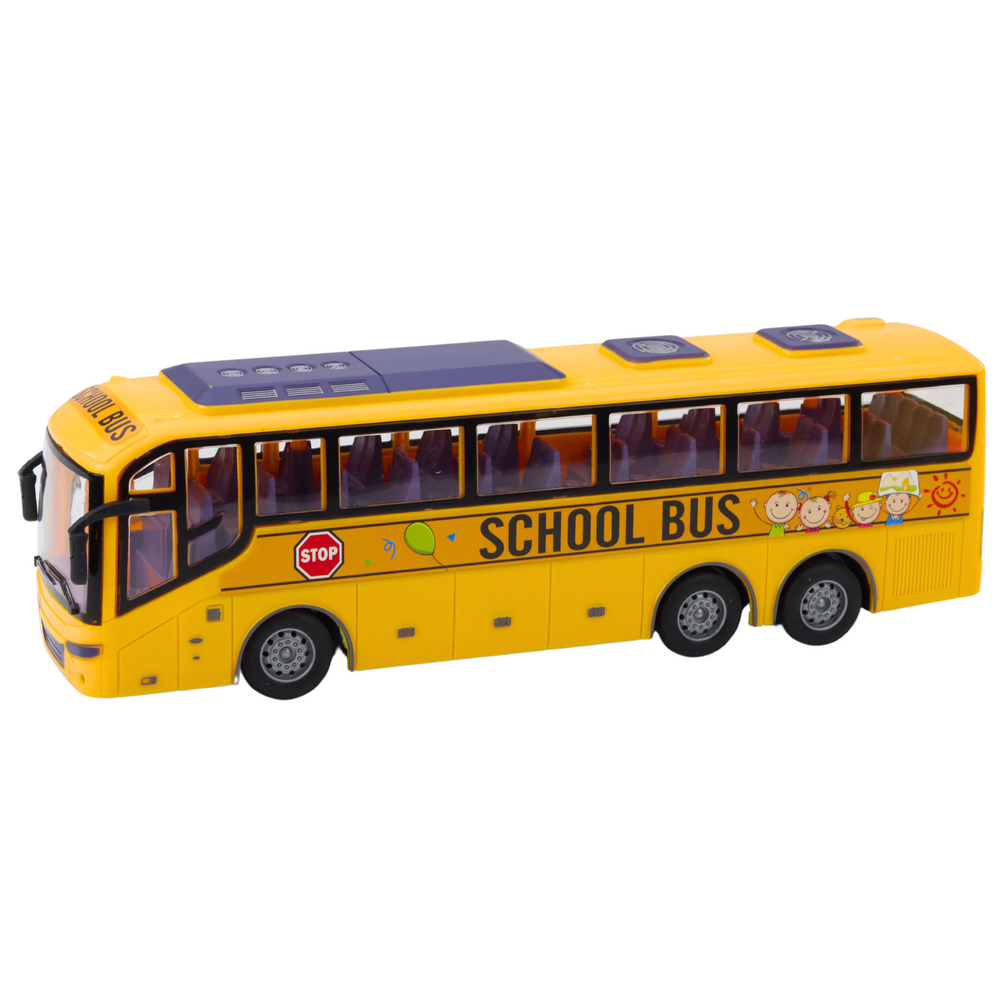 Školski autobus na daljinsko upravljanje 1:30 - žuti