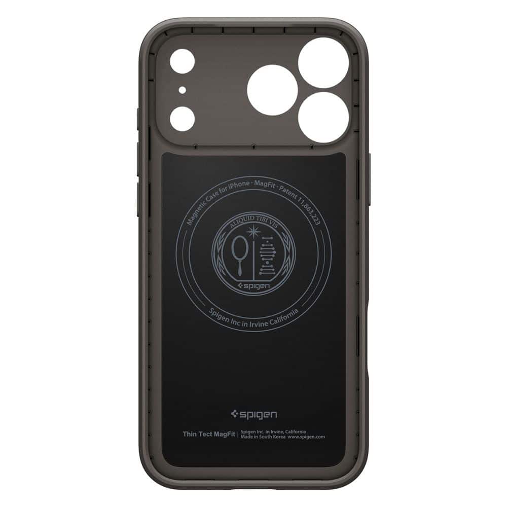 Spigen - Thin Fit MagSafe maska za iPhone 17 Pro ACS10341 - Gunmetal