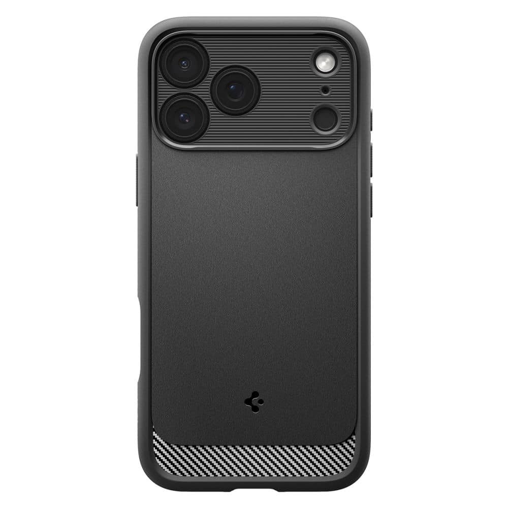 Spigen – Rugged Armor MagSafe maska za iPhone 17 Pro ACS10329 - mat crna