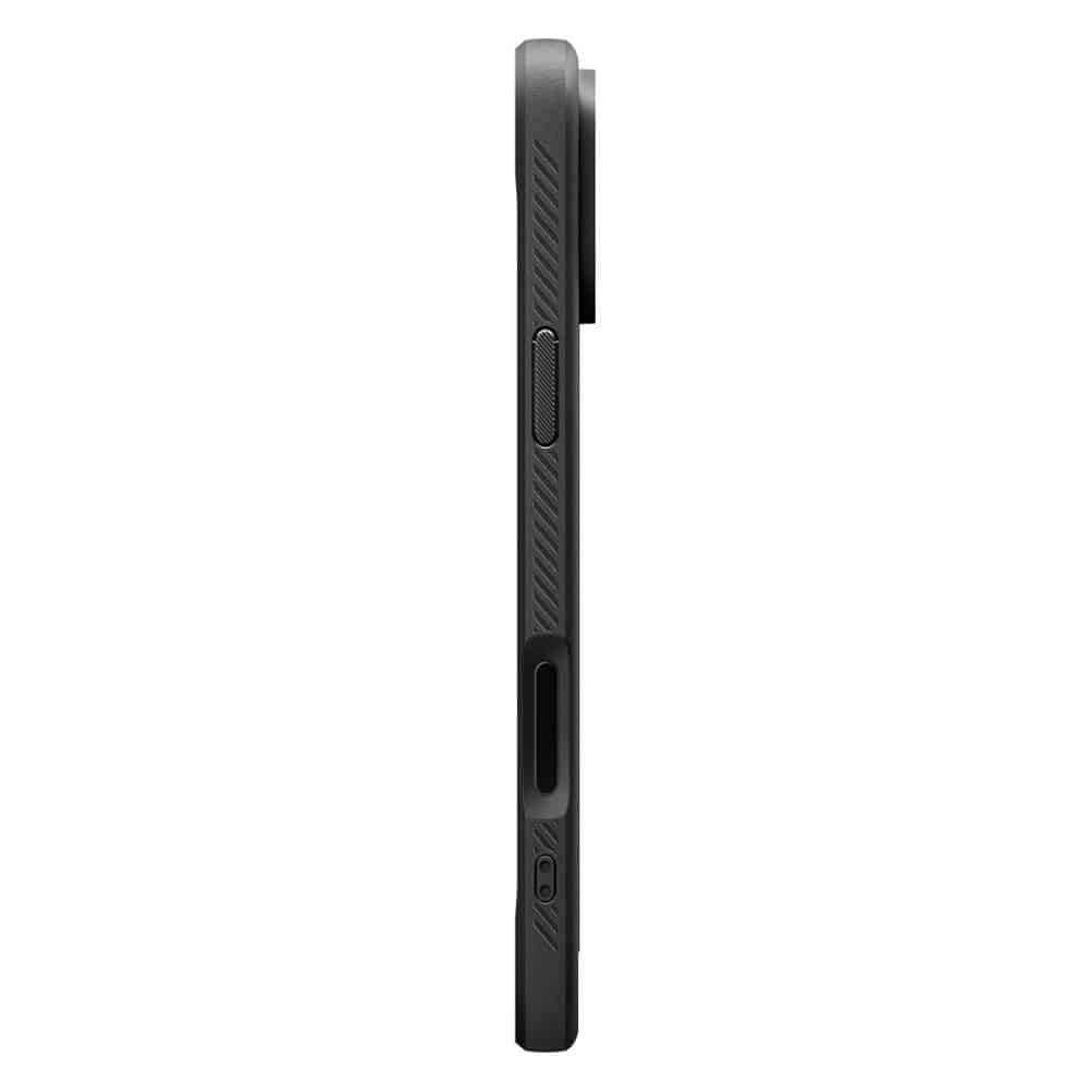 Spigen – Rugged Armor MagSafe maska za iPhone 17 Pro ACS10329 - mat crna