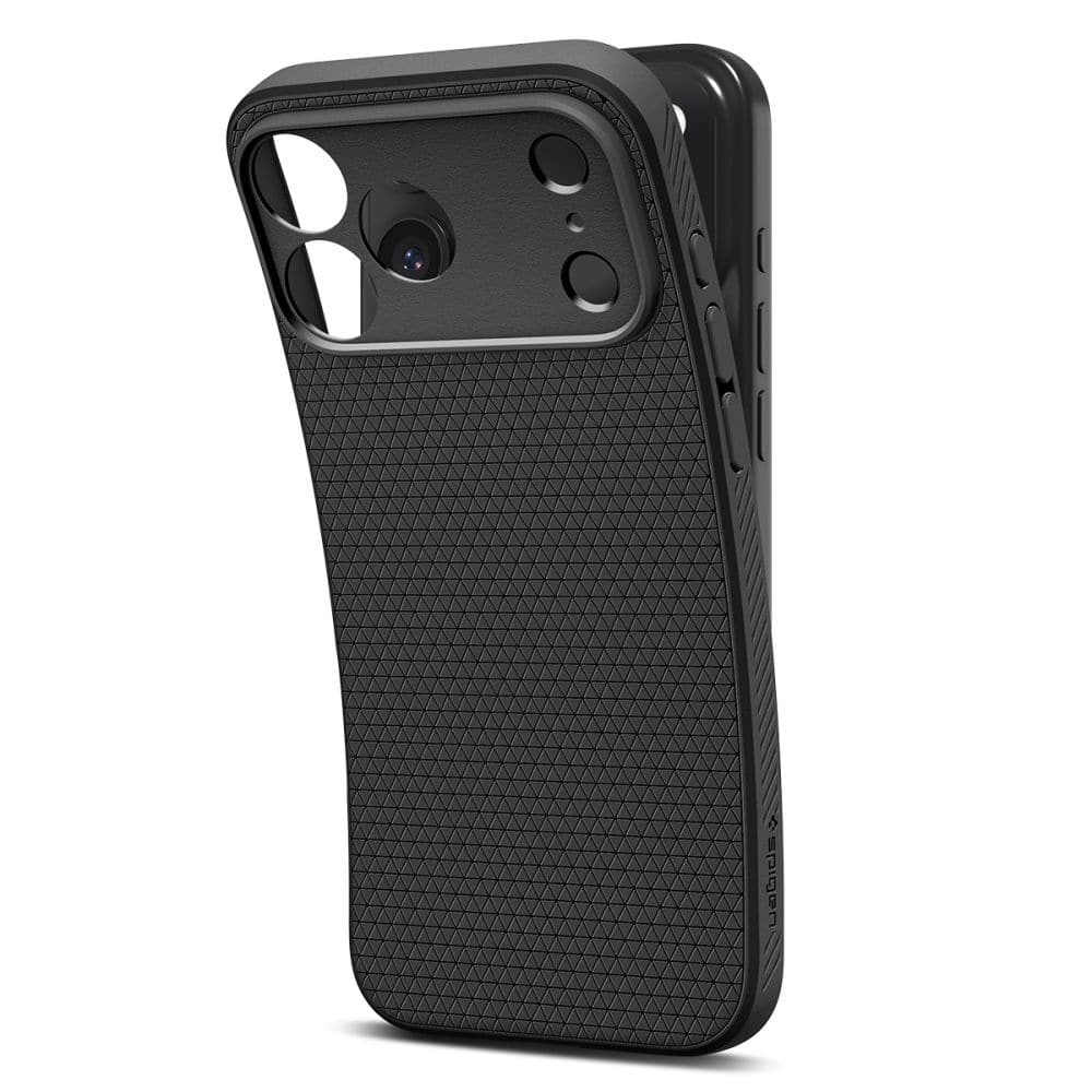 Spigen - Liquid Air maska za iPhone 17 Pro ACS09942 - Mat crna