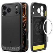 Spigen – Rugged Armor MagSafe maska za iPhone 17 Pro ACS10329 - mat crna