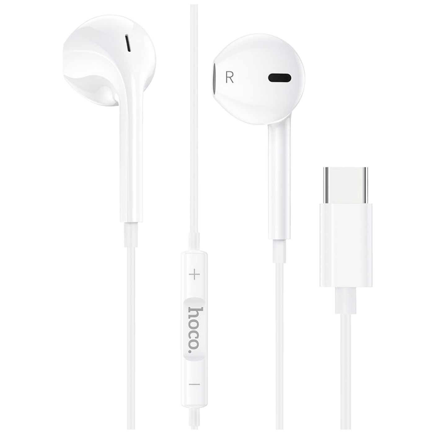 hoco. Slušalice sa mikrofonom, type C, 1.2 met. - M80 Original series, type C, White