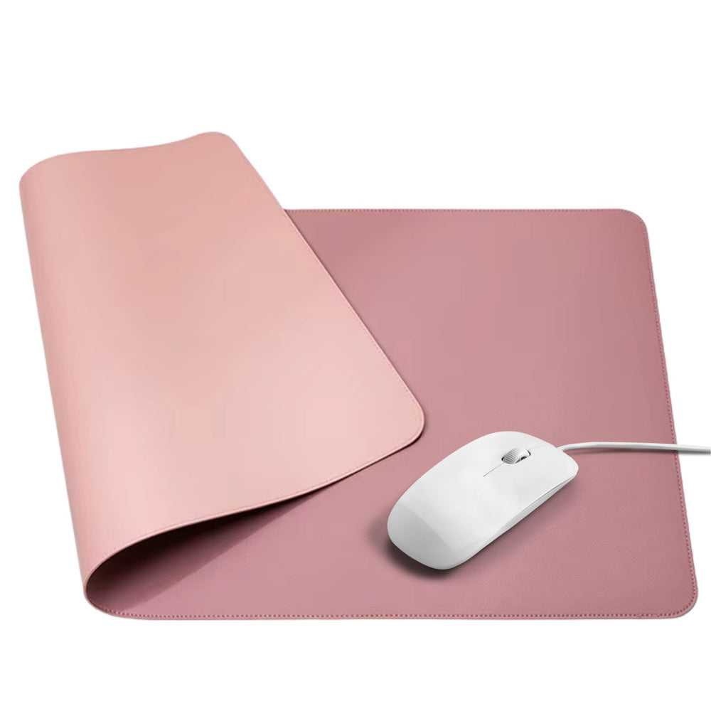 Podloga za laptop od umjetne kože 80x40 cm - roza