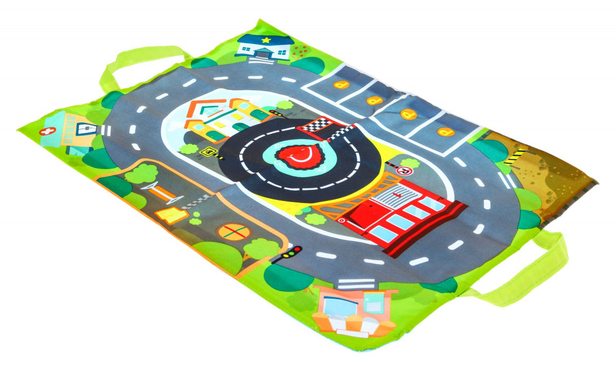 Set mekanih autića sa podlogom za igru  CARS