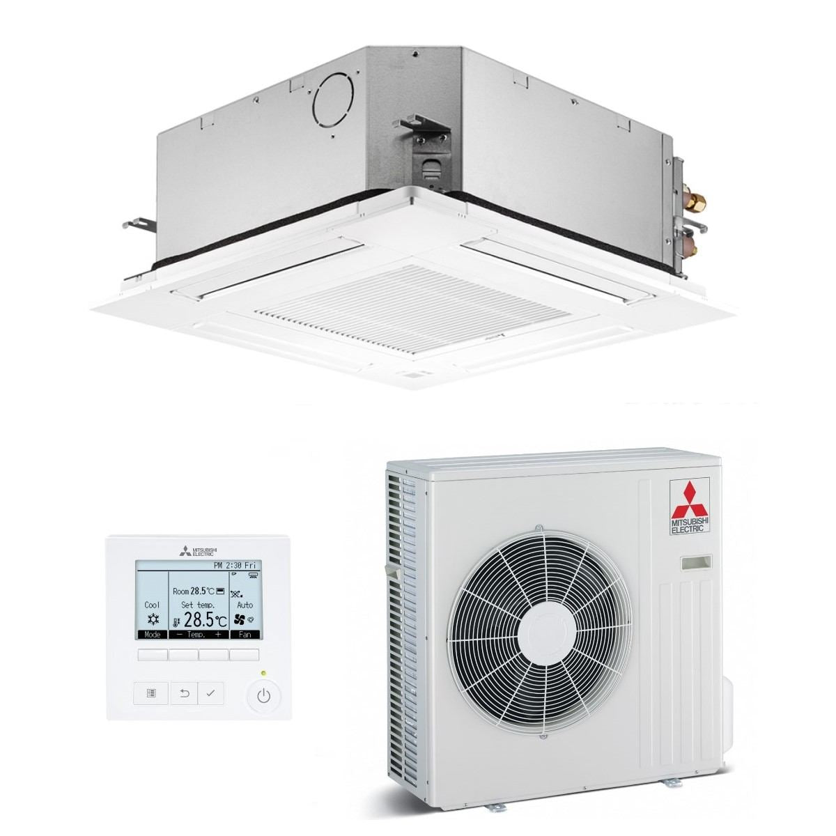 Mitsubishi Electric kazetni klima uređaj SLZ-M60FA/SUZ-M60VA (žičani upravljač)